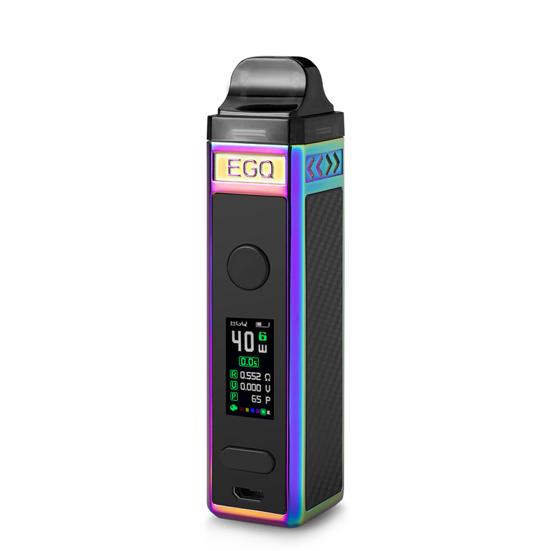 Smok Rpm40 Pod Adjustable Power 5-40W Visualização de tela de cores Eletrônica Cigarro